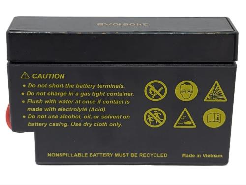 Akku kompatibel HP0.7-12P 12V 0,8Ah 800mAh JST AGM Blei Accu Batterie